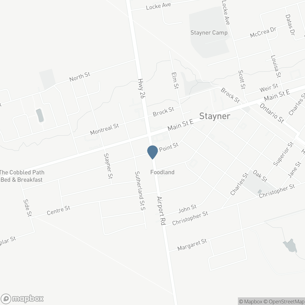 201 POINT STREET, Stayner, Ontario L0M 1S0